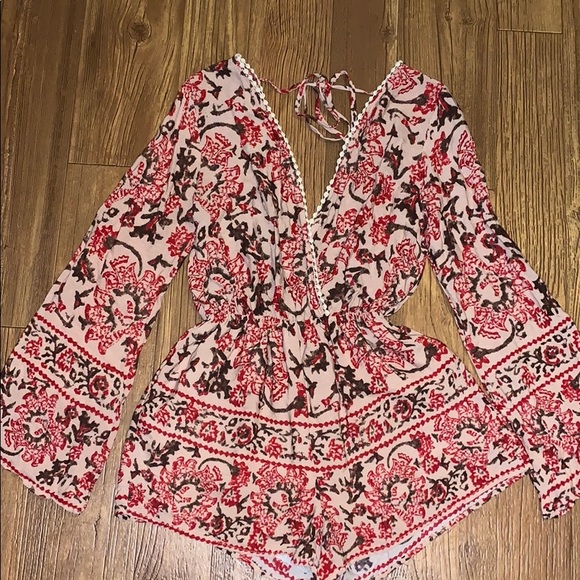 Blush Other - Boho Romper